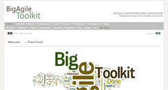 Desktop Screenshot of bigagiletoolkit.com